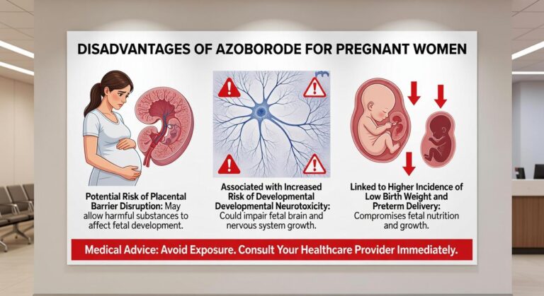 disadvantages of azoborode for pregnant women