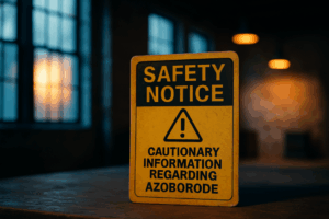 warning about azoborode