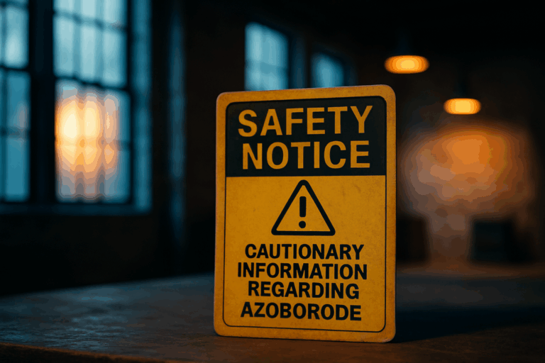 warning about azoborode