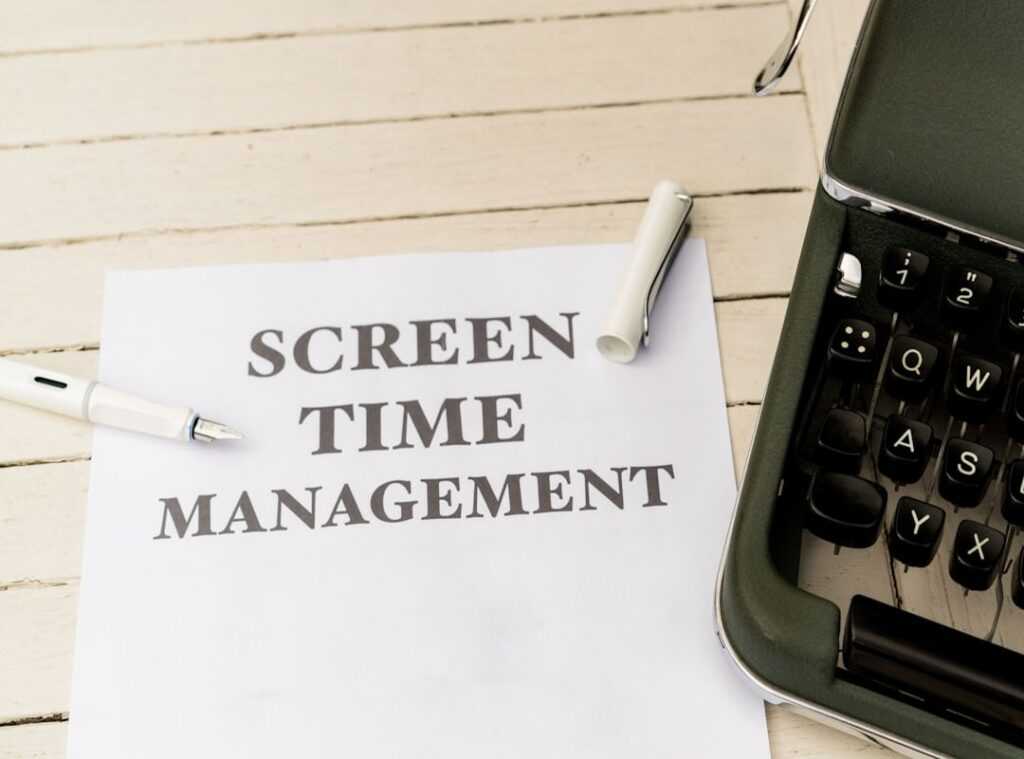 screen time boundaries