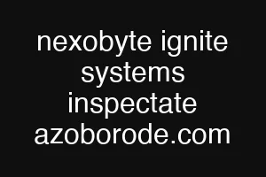 nexobyte ignite systems inspectate azoborode.com